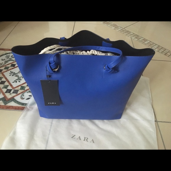 🎉HOST PICK! LAST ONE! ZARA LARGE TOTE - Picture 2 of 6